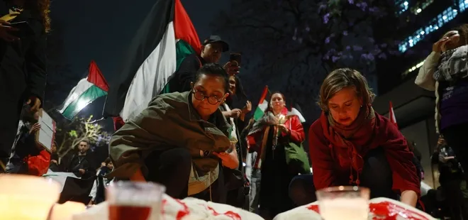 Meksika’da katil İsrail protesto edildi!