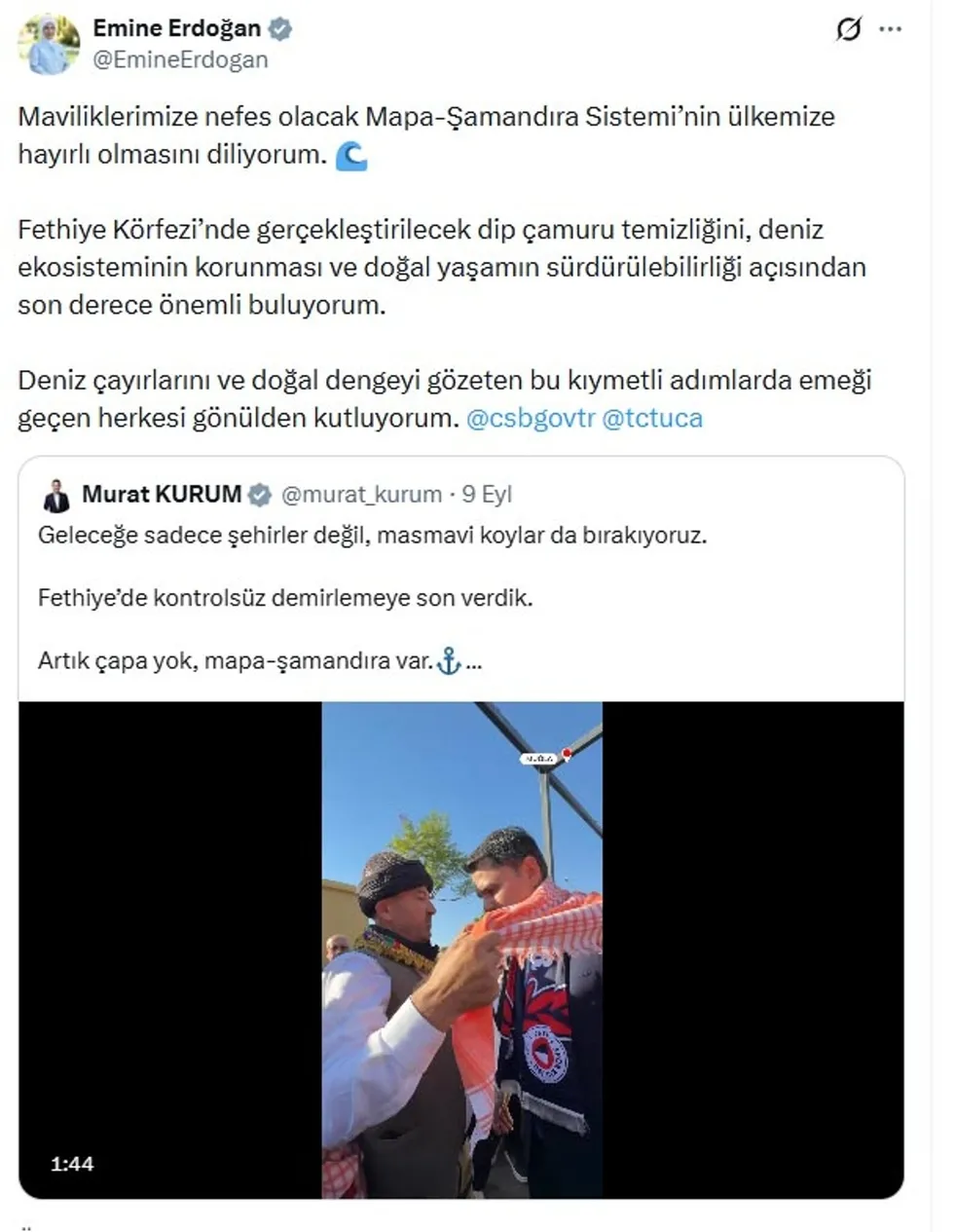 fethiyenin-maviligine-nefes-olacak-projeye-emine-erdogandan-tebrik-1789046141852.jpeg Fethiye'nin denizine nefes olacak proje! Emine Erdoğan'dan anlamlı mesaj - 1
