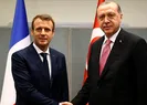 Başkan Erdoğan, Macron ile görüştü