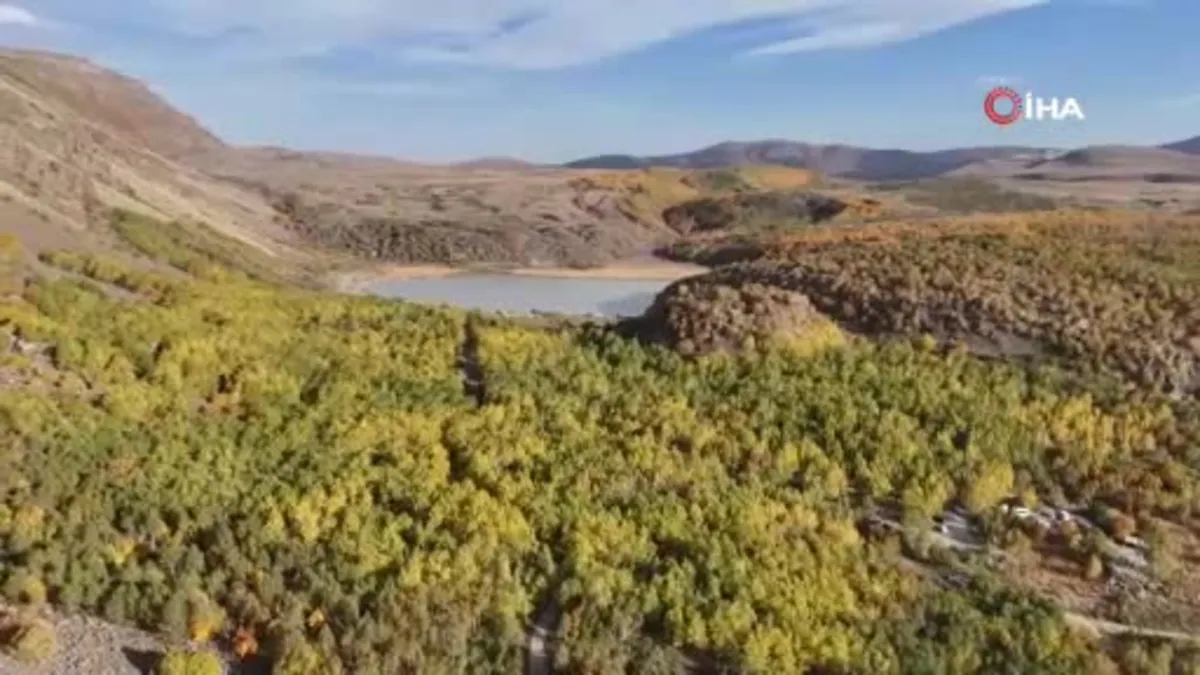 Nemrut Kalderası'nda sonbahar güzelliği
