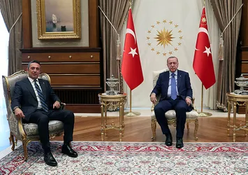 Başkan Erdoğan, Ali Koç ile görüştü