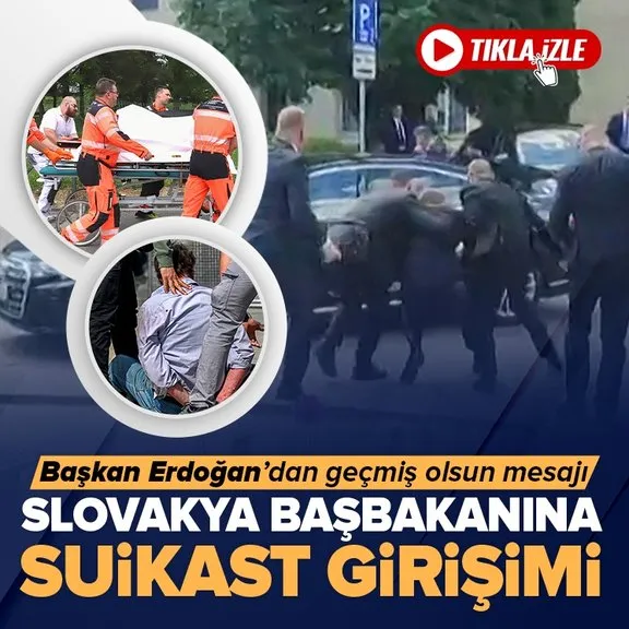 Slovakya’da suikast girişimi! Başbakan Robert Fico silahlı saldırı sonrası hastaneye kaldırıldı | Başkan Erdoğan’dan geçmiş olsun mesajı