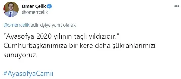 Son dakika: AK Parti'den Sözcü gazetesine Ayasofya tepkisi - 2