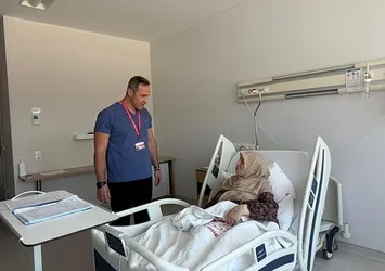 5 saatlik ameliyatla sağlığına kavuştu