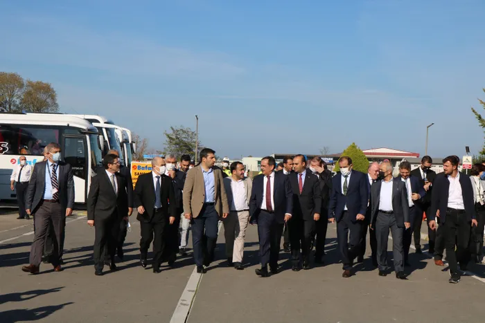 Selçuk Bayraktar Samsun'da! TEKNOFEST 2022 için ilk incelemelere başladı - 3