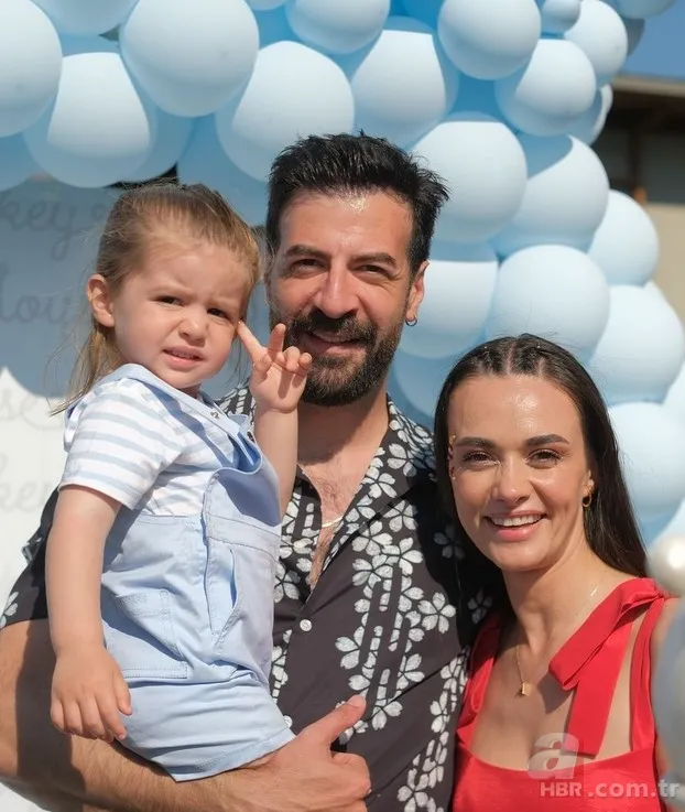 İsmail Demirci'nin eşi Hande Soral'ın oğlu büyüdü! Minik Ali teyzesi Bensu Soral'ın kopyası resmen... 15