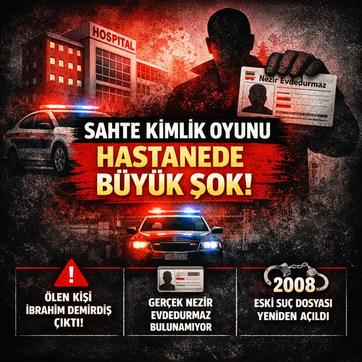 Ölüme giden sahte kimlik oyunu: Hastanede büyük şok! - 1