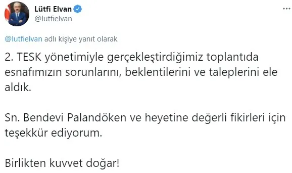 Son dakika: Hazine ve Maliye Bakanı Lütfi Elvan’dan esnaflar için önemli mesaj