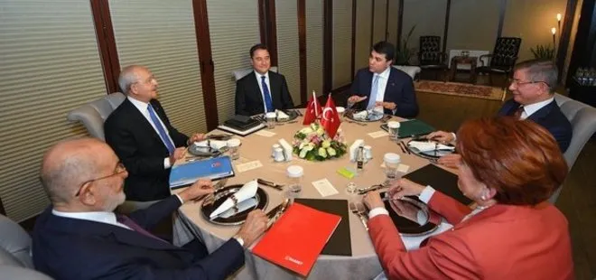6 benzemezin tek ortak yönü Başkan Erdoğan düşmanlığı! Millet İttifakı kaynıyor