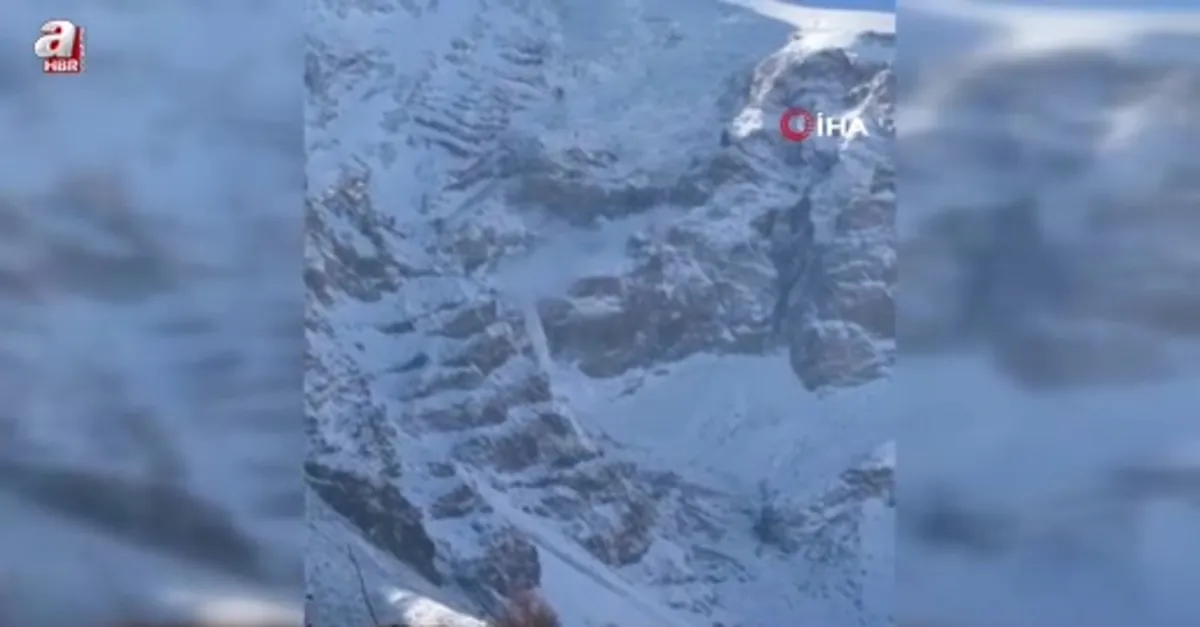 Ağrı Dağı'nda çığ düştü