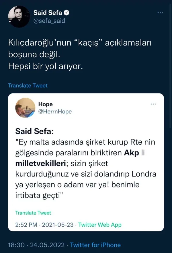 Kemal Kılıçdaroğlu’nun iftira kampanyasına FETÖ’cülerden destek!