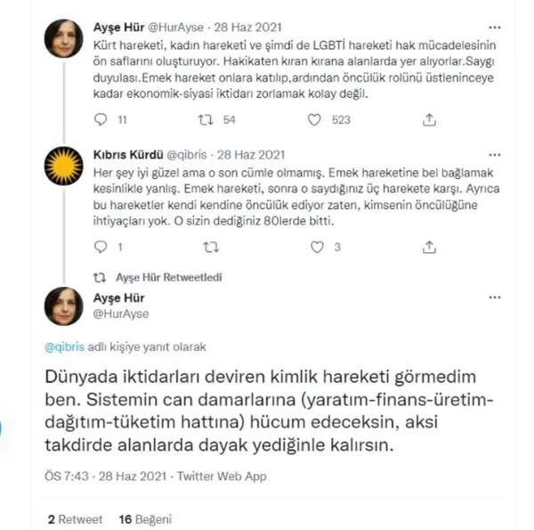Ayşe Hür'den skandal çağrı! Halkı sokağa davet etti! Hedefinde Başkan Erdoğan var - 3