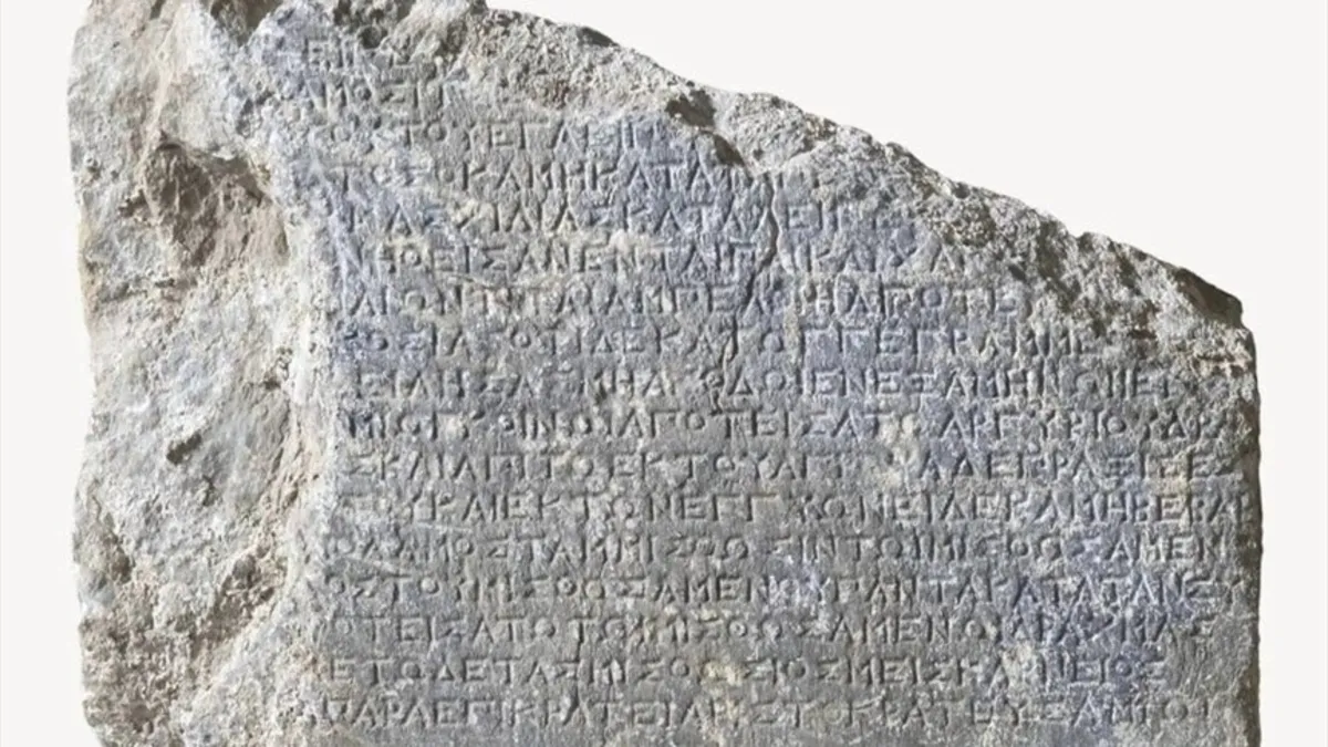 Fidan dikmeyene ceza! Muğla’da 22 asırlık "kira sözleşmesi" ortaya çıktı