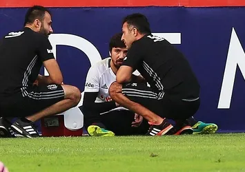 Tolga Zengin antrenmanı yarıda bıraktı