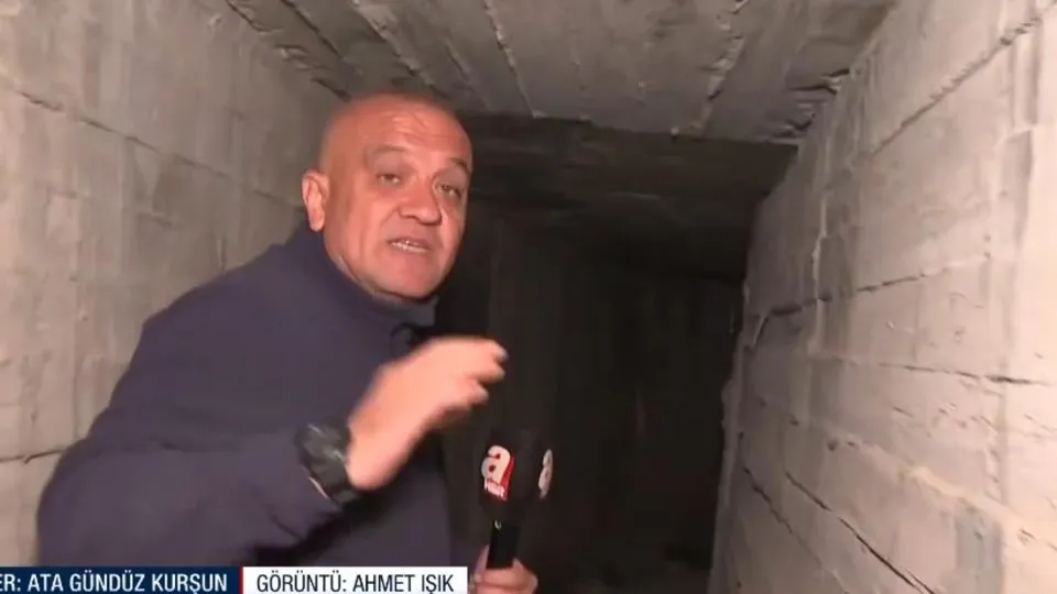 A Haber Minnığ Köyü’nde! İşte PKK/YPG’nin tünel ağı