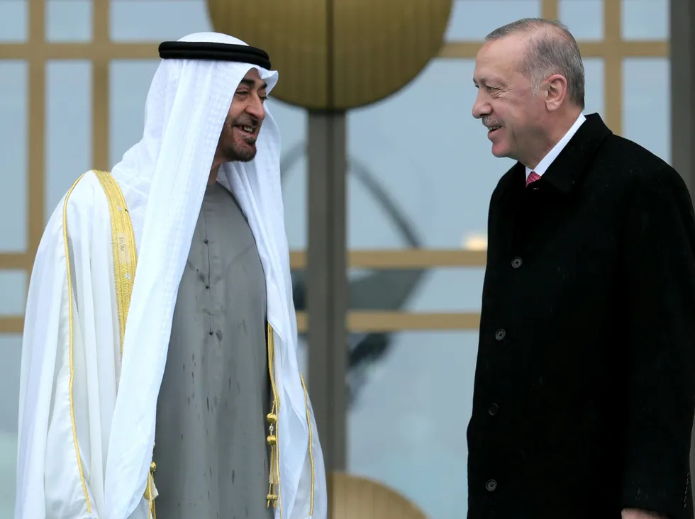 Başkan Erdoğan BAE lideri Al Nahyan ile telefonda görüştü - 3