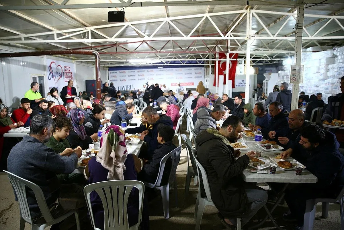 Deprem bölgesindeki 6 ilde ilk sahur yapıldı!