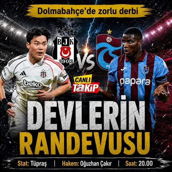 CANLI | Beşiktaş - Trabzonspor