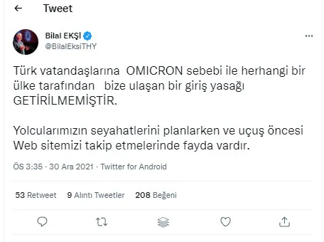 Son dakika: THY'den "7 Avrupa ülkesinden yasak geldi" haberine yalanlama - 1