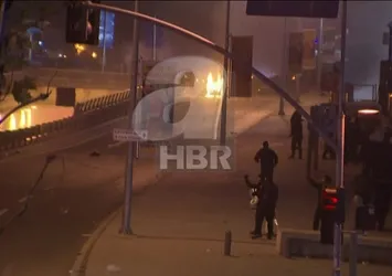 Beşiktaş'taki patlamadan ilk görüntüler