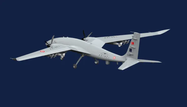 Ağır silahlı ve tehlikeli: Akıncı SİHA envanterde! Dünyaya korku saldı