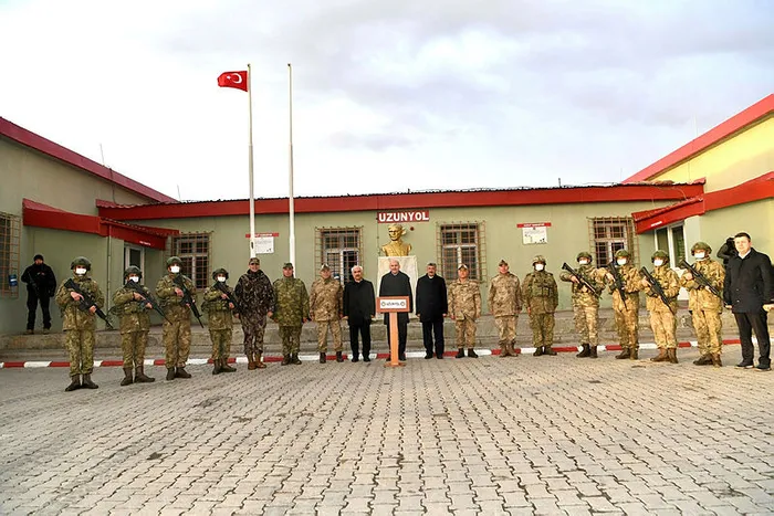 A Haber Van-İran sınırındaki duvar hattını görüntüledi