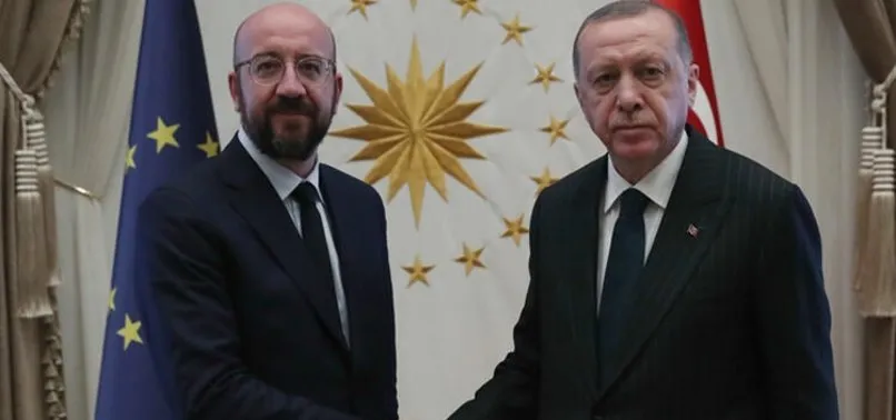 Son dakika: Başkan Erdoğan, Avrupa Birliği Konseyi Başkanı'nı kabul etti