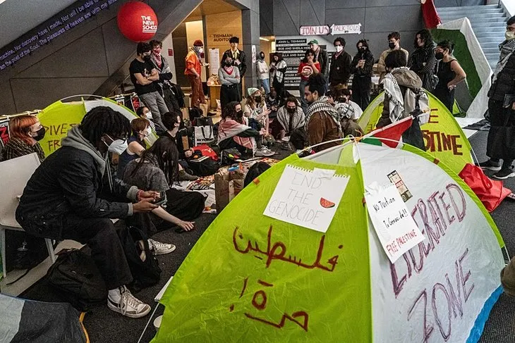 ABD üniversitelerinde Gazze protestosu: Filistin yanlısı öğrencilerin eylemleri yayılıyor