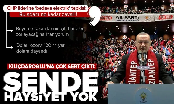 Son dakika: Başkan Recep Tayyip Erdoğan’dan AK Parti Gaziantep İl Danışma Meclisi Toplantısı’nda önemli açıklamalar