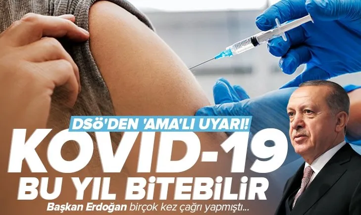 Dünya Sağlık Örgütü’nden koronavirüs açıklaması: Kovid-19 bu yıl bitebilir ama... Başkan Erdoğan da çağrı yapmıştı
