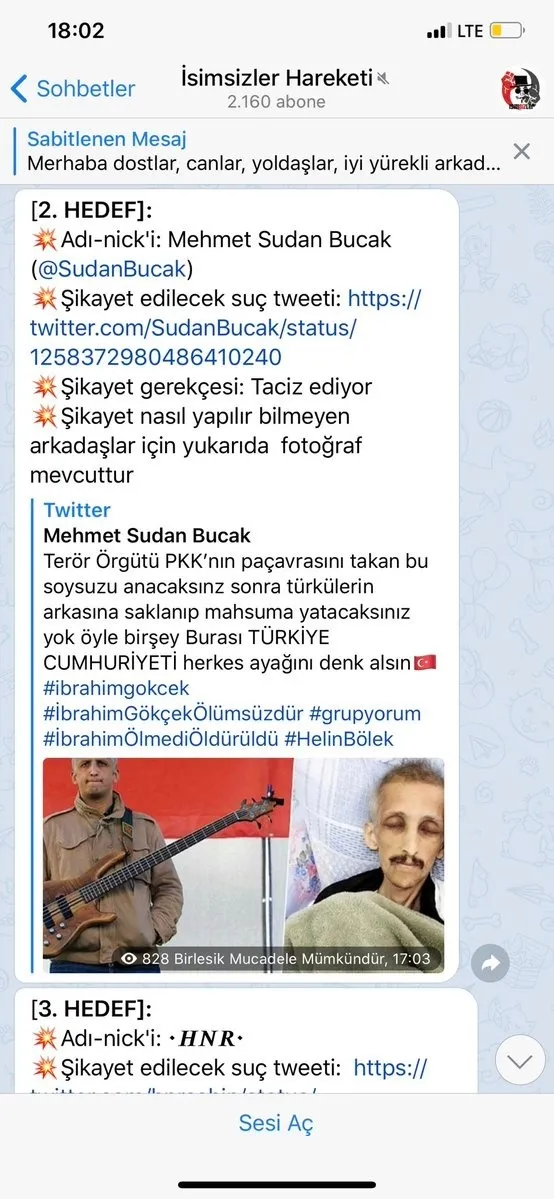 ’İsimsizler’ provokasyonu! Türkiye’de kargaşa çıkarmak istiyorlar...