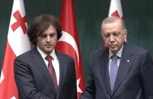 Başkan Erdoğan ile Gürcistan Başbakanı açıklamalarda bulundu!