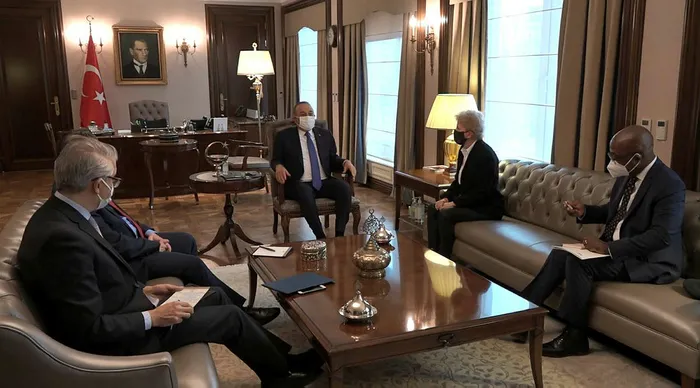 Son dakika: Dışişleri Bakanı Mevlüt Çavuşoğlu, BM Genel Sekreteri Kıbrıs Özel Temsilcisi ile görüştü