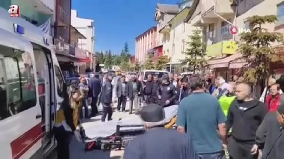 Karabük’te motosiklet yayaya çarptı