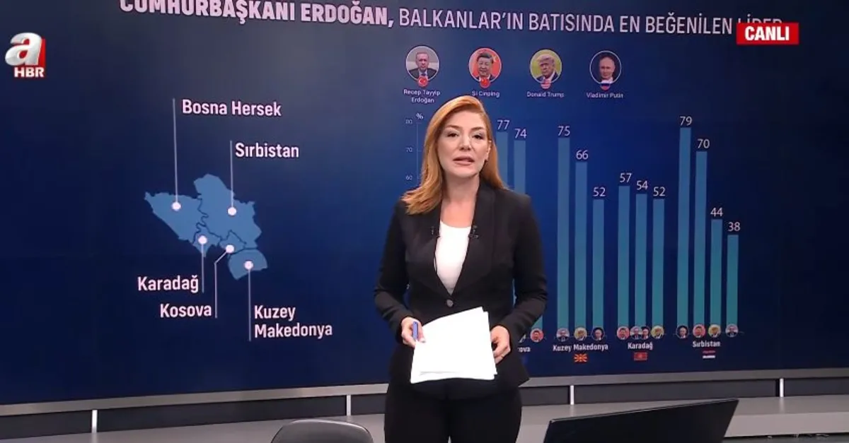 Başkan Erdoğan en beğenilen lider oldu