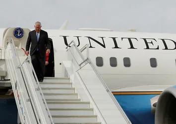 Rex Tillerson Türkiye'ye geldi