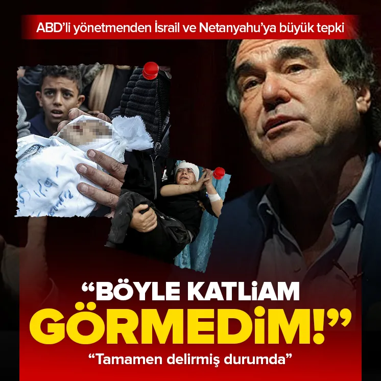 ABD’li yönetmenden İsrail’e büyük tepki