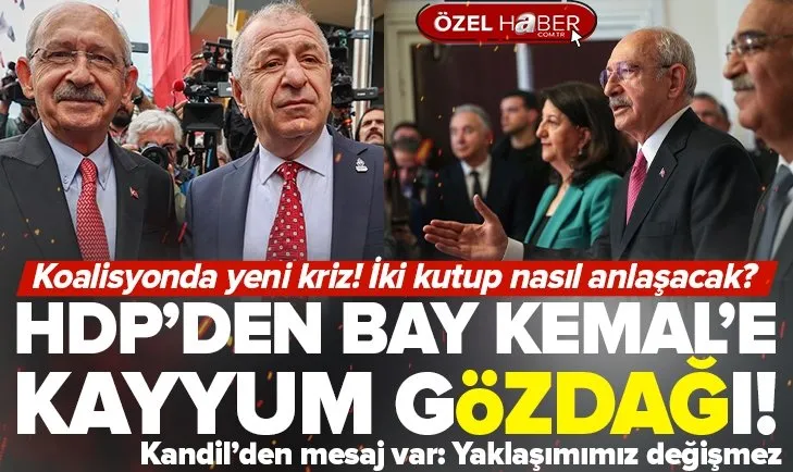 HDP’den Kılıçdaroğlu’na Özdağ gözdağı