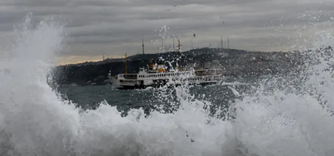 Meteoroloji’den İstanbul’a uyarı