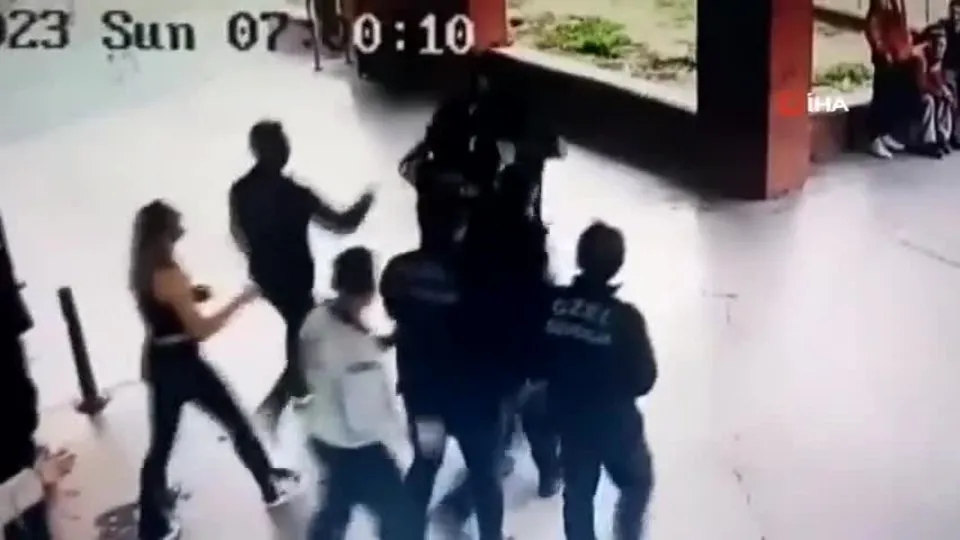 İzmir’de hastanedeki kavganın görüntüleri ortaya çıktı