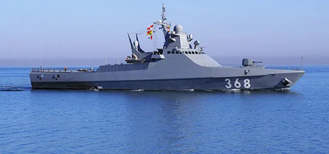 Rus Savaş Gemisi İstanbul Boğazı’ndan geçti