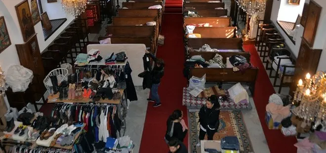 Türkiye tek yürek! Mersin Rum Ortodoks Kilisesi kapılarını depremzedelere açtı