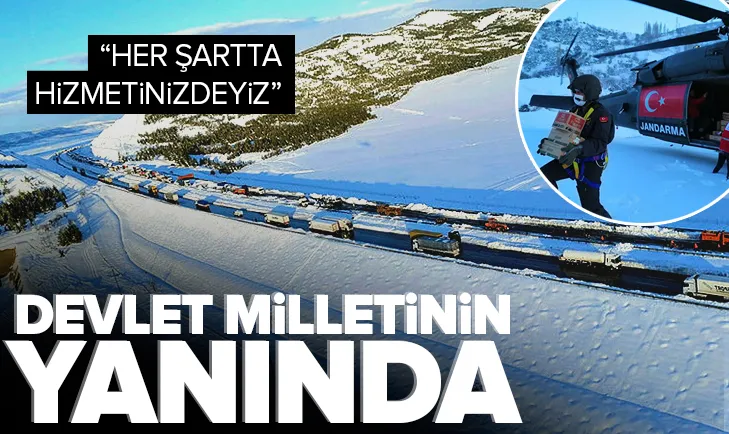 Devlet milletin yanında! Jandarma ve Valilik yetişti
