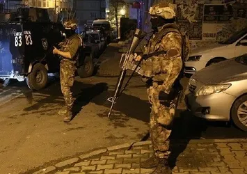 Siirt merkezli 6 ilde terör operasyonu