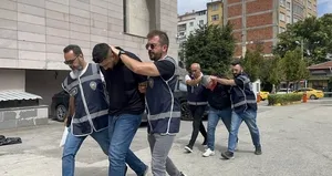 Ambulans kovalayan magandalar tutuklandı!