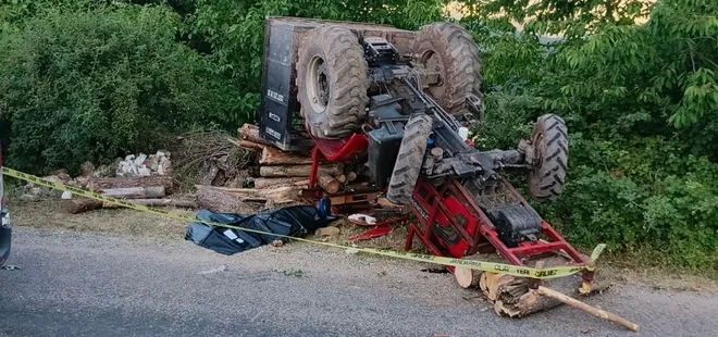 Bolu’da traktör kazası: 1 kişi hayatını kaybetti 2 kişi yaralandı