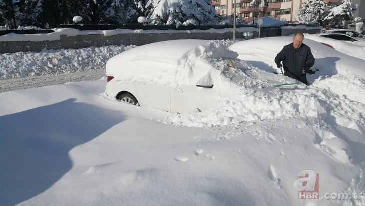 Bolu’da 72 yıl sonra ilk kez yoğun kar yağdı! Hafta sonu tarihi rekor bekleniyor