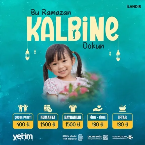 Yetim Vakfı reklam