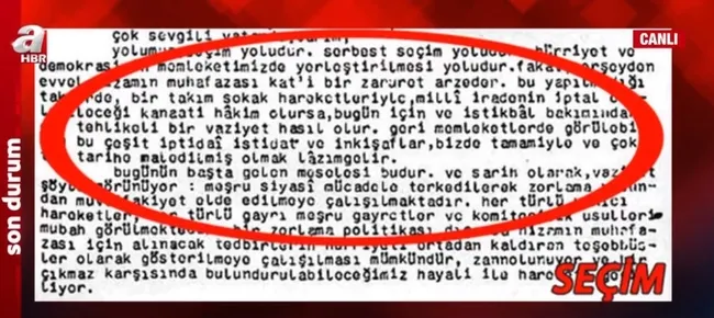 Darbe söylemi yapan İlker Başbuğ’u yalanlayan belge! Sabah Ankara temsilcisi Okan Müderrisoğlu yorumladı