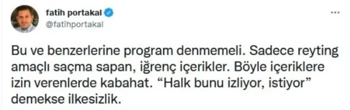 Fatih Portakal’dan FOX TV’de yaşanan iğrençliklere sert tepki